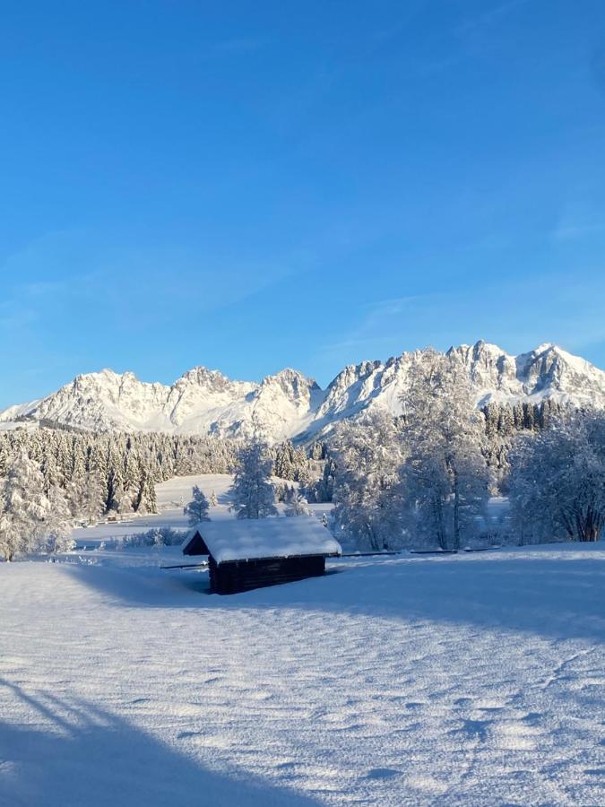 Pension Hinterseer Kitzbühel Buitenkant foto